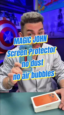 “Try this screen protector once, and you’ll love it—because it’s just that easy. Snap it on, and in 15 seconds, you’re done!”#MAGICJOHN #foryoupage❤️❤️ #losangeles #screenprotector 