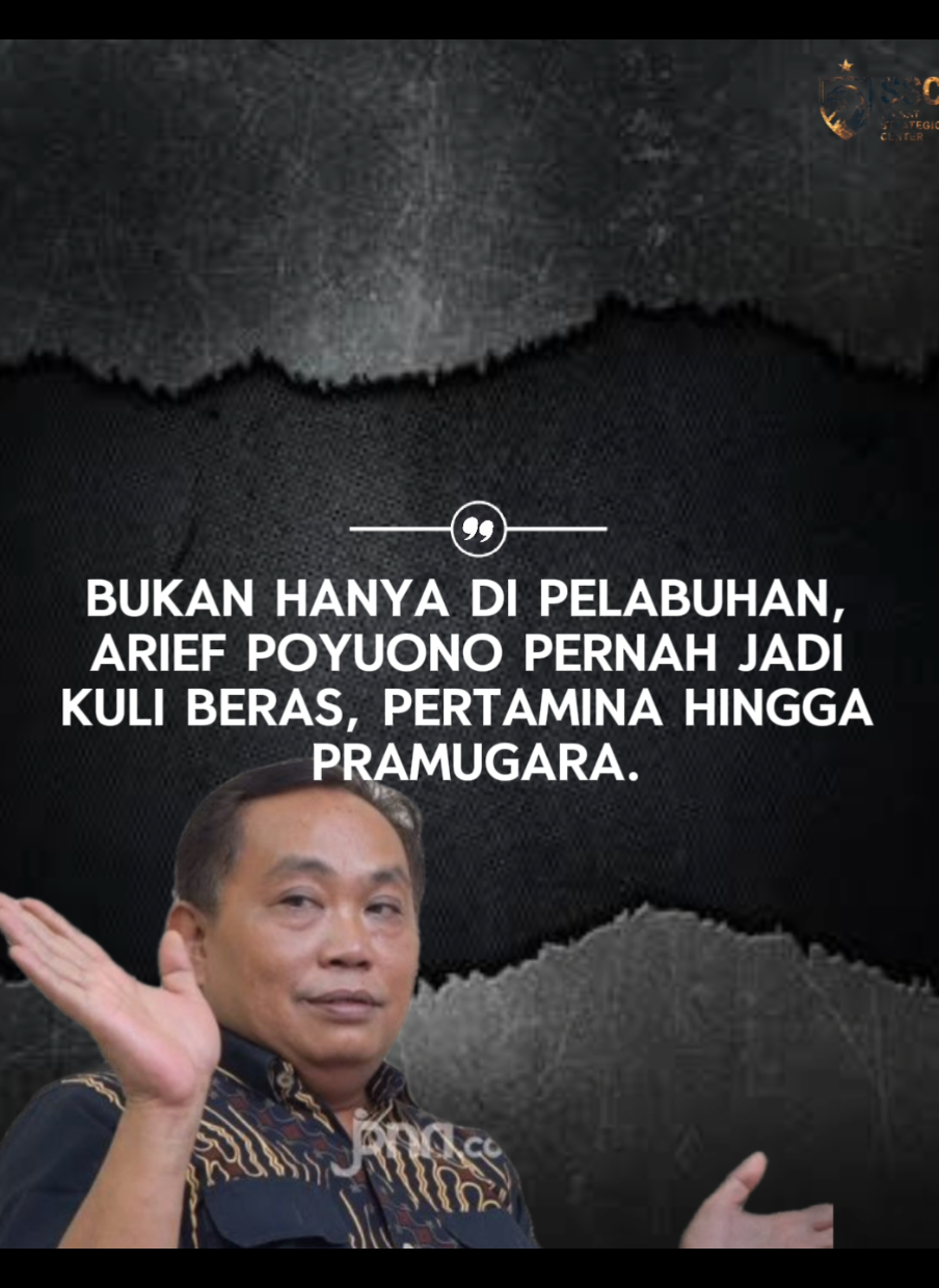 Arief Poyuono juga pernah jadi kuli beras hingga pramugara. #tanjungpriok #anakpriok #gerindra #pelindo #ariefpoyuono 