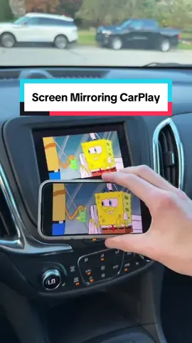 The newest adapter can screen mirror and do wireless carplay! #carplayadapter #screenmirroring #wirelesscarplay #caradapter #carhacks 