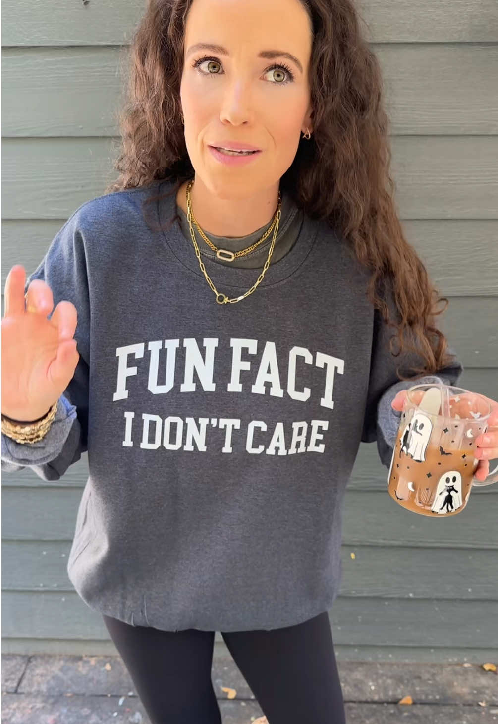 #idontcare #sweatshirt #sweatshirtseason #womenover40 #comfyclothes 