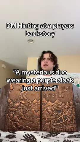 (D&D) Hinting at players backstory #dnd #dungeonsanddragons #dndtiktok #dnd5e #roguemdf 