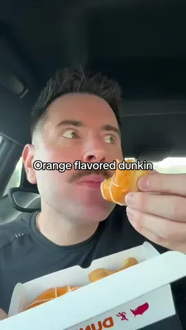 So I went to Dunkin’ Donuts today and I saw they had a orange flavor doughnut so I got to try and it was so good. I may replace my maple donut. #Dunkin #dunkindonuts 