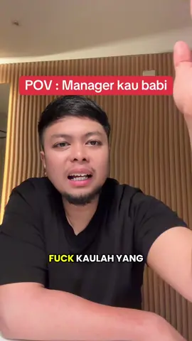 Video yang boleh di share kepada manager kau yang acah power sebab ada kuasa. Pergi mampos #xybca #fypage #fyp 