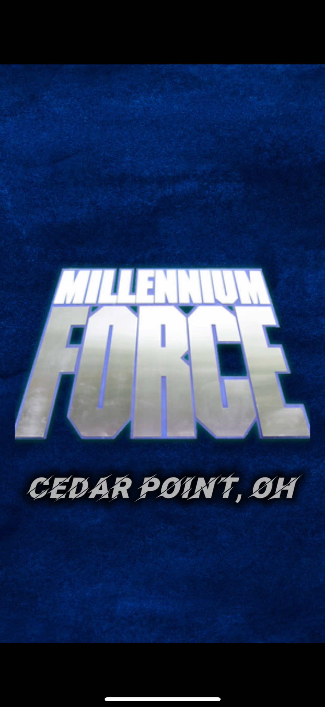 My first time ever doing a Giga roller coaster and it was absolutely ridiculous. Millennium Force debuted in May of 2000 and it was the first roller coaster to drop 300 feet. This roller coaster created the term Giga. The elements on this roller coaster truly make it a must ride at Cedar Point. #cedarpoint #rollercoastertiktok #thrill #explore #fyp 