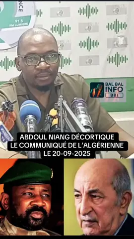 NIANG parle du communiqué algérienne #malitiktok🇲🇱 #cotedivoire🇨🇮 #burkinatiktok🇧🇫🇧🇫🇧🇫❤️ #fyp #pourtoii 