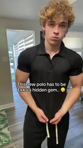 so soft I could fall asleep in it ngl #ekkovision #poloshirt #GymTok #mensfashion #formal 