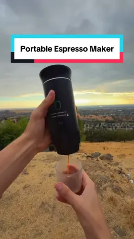 Honestly blows my mind this exists and for how well it works, worth every penny #coffee #espresso #portablecoffeemaker #portableespressomaker #coffeelover 