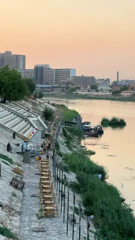 نهر دجلة بغداد  #بغداد #العراق #baghdad #iraq #نهر_دجلة 