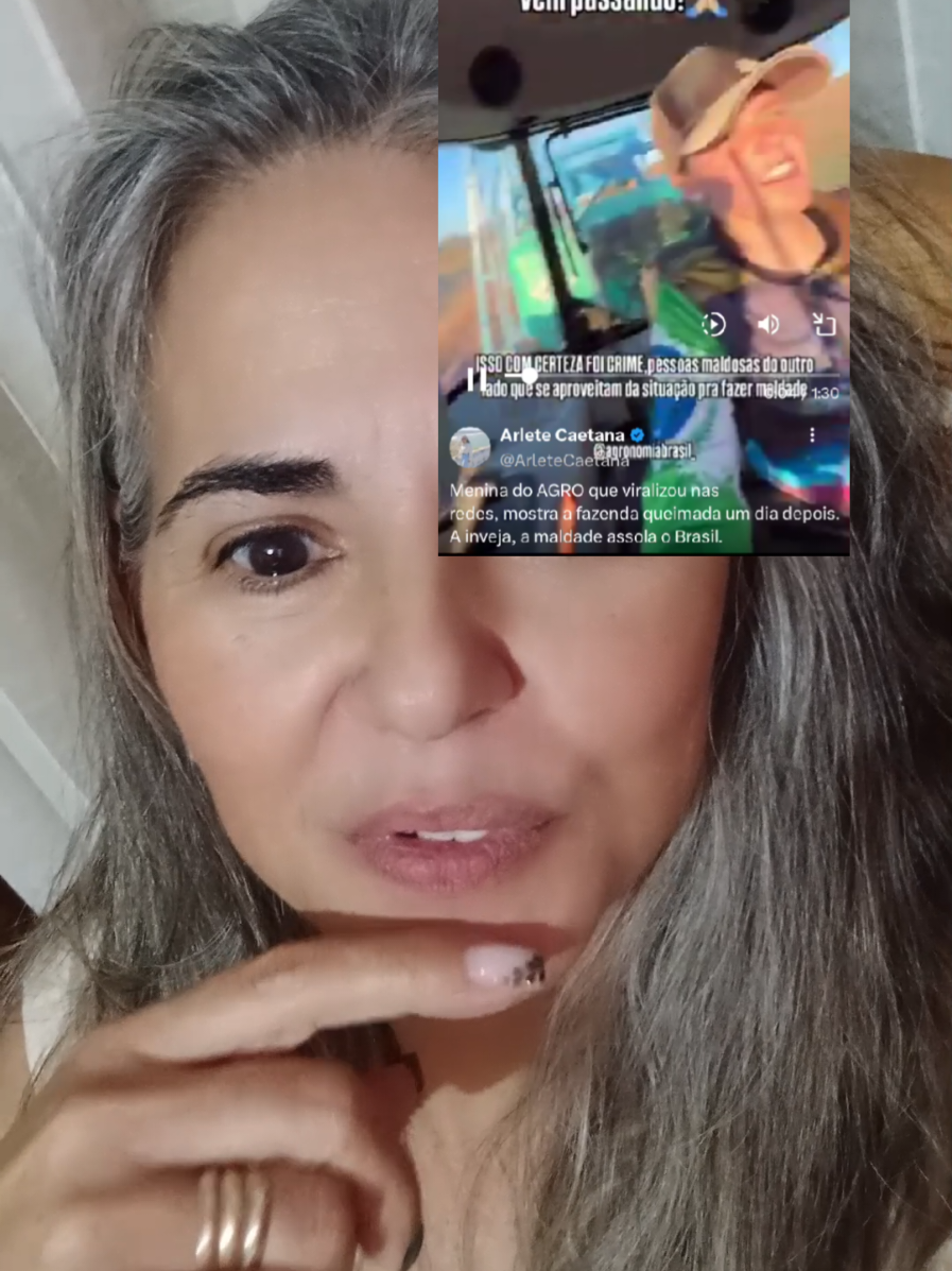 Menina do agro viraliza nas redes sociais e um dia depois tem sua fazenda queimada, A inveja e a maldade assola o Brasil #politica #parana #agro 
