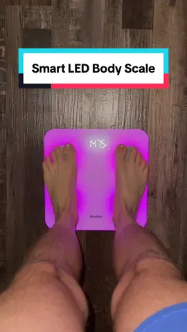 I finally got a new scale after like 5 years.. #scale #bodyscale #smartscale #flashsale #smartbodyscale 
