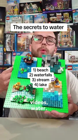 There are many different ways that you can make Lego water if you guys want me to try any other ideas or techniques, let me know in the comments and I’ll be happy to do more videos 😊