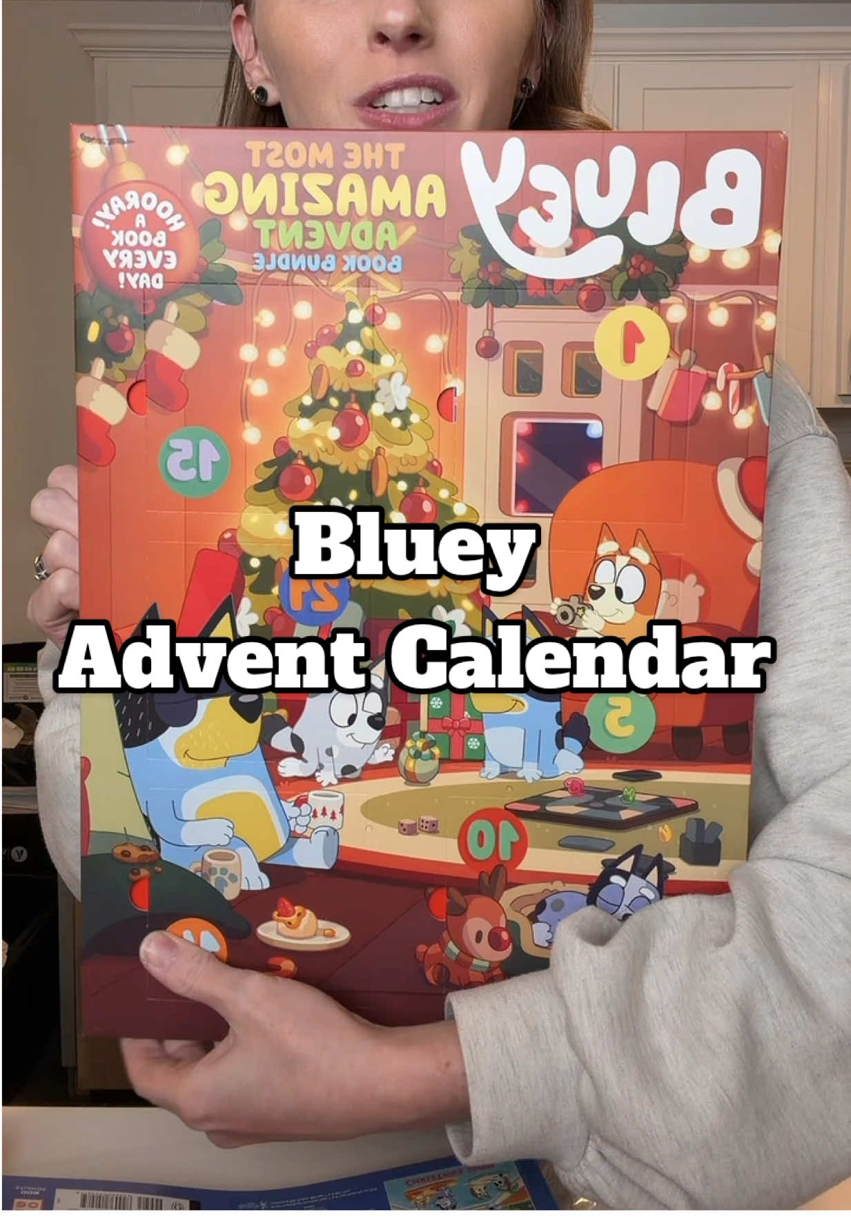 What a fun idea for an advent calendar. If your kid likes Bluey, get them this advent calendar! #AdventCalendar #adventcalendaropening #adventcalendar2025 #tiktokshoprestock #tiktokshopcreatorpicks 