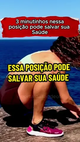 Essa posição pode salvar sua saúde   #saude #saudavel #agachaquecresce #treino #academia 