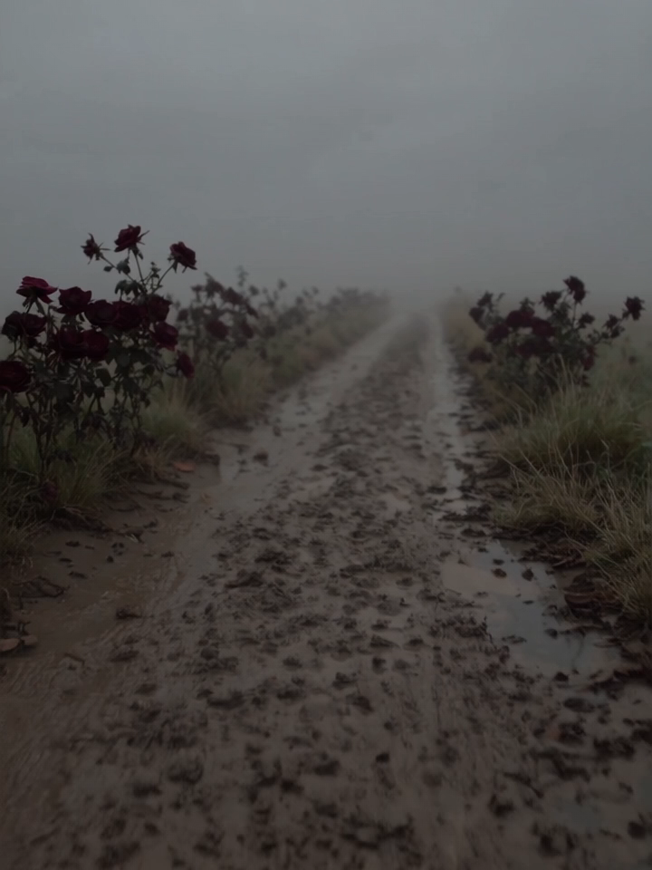 Forgotten roses 🥀 #landscape #beautifuldestinations #peaceful #silence #alone #peace #triste💔 #tristeza #dark #fog #lost #flower #flowers #cloudy #dusk #solitude #night #rain #rainyday #road #forgotten #rose #japan #japanlandscape #god