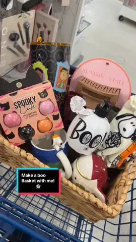 This was so much fun to make 😭 #boobasket #marshalls #halloween 