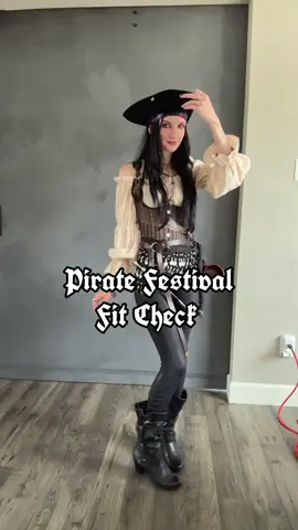 I’m seriously so happy with these boots I thrifted, they’re perfect 🥹 #pirate #piratefestival #renfaire #renfest #northglennpiratefestival