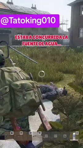 Estaba concurrida la fuente de agua jaja 🖥️📱🟣 #charlas #tiktokviral #dayz #supervivencia #zombies 