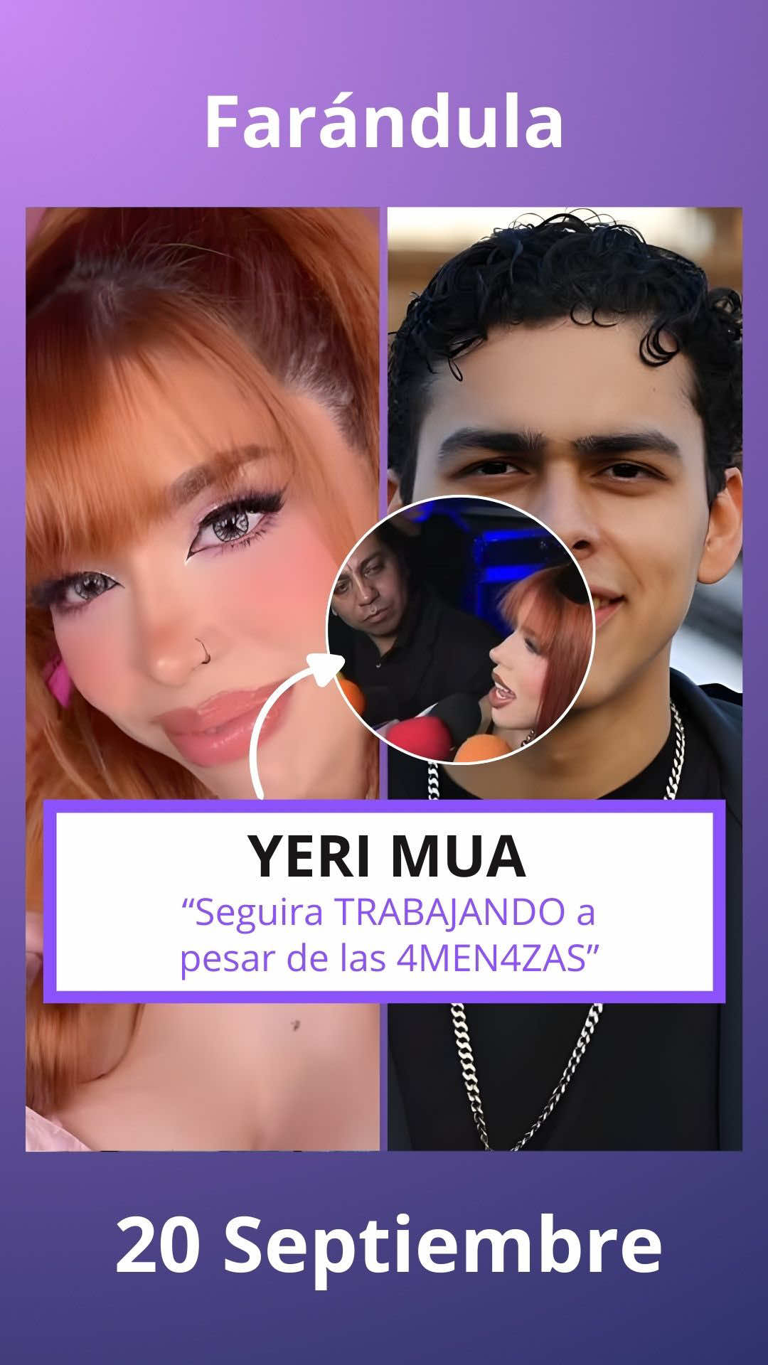 YERI mua seguirá trabajando y no tiene miedo #yerimua  