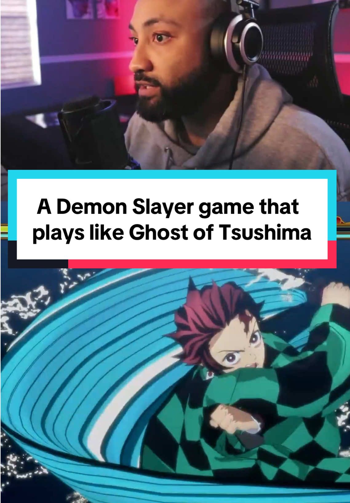 Imagine a Demon Slayer game that plays like Ghost of Tsushima… #demonslayer #anime #manga #gaming #tanjiro 