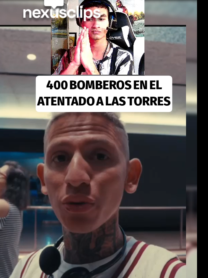 400 muertes de bomberos perdidas, en el atentado a las torres gemelas } #lastorresgemelas #kickDwight5z