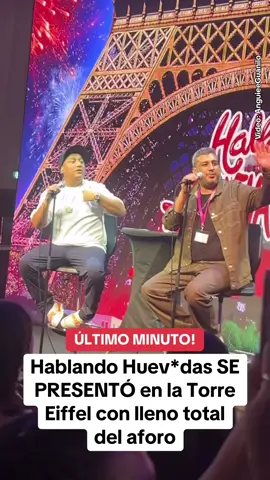 20.09/2: #hablandohuevadas llenó su presentación en #Paris . #jorgeluna #ricardomendoza #fyp #parati #riclatorrez #riclatorre #chollywood #farandulaperuana  #magalytvlafirme #magalymedina #amoryfuego  #destacame  #americahoy #lanochehabla #evdlv #elvalordelaverdad #foryou #fy #Viral #Peru #peruanos