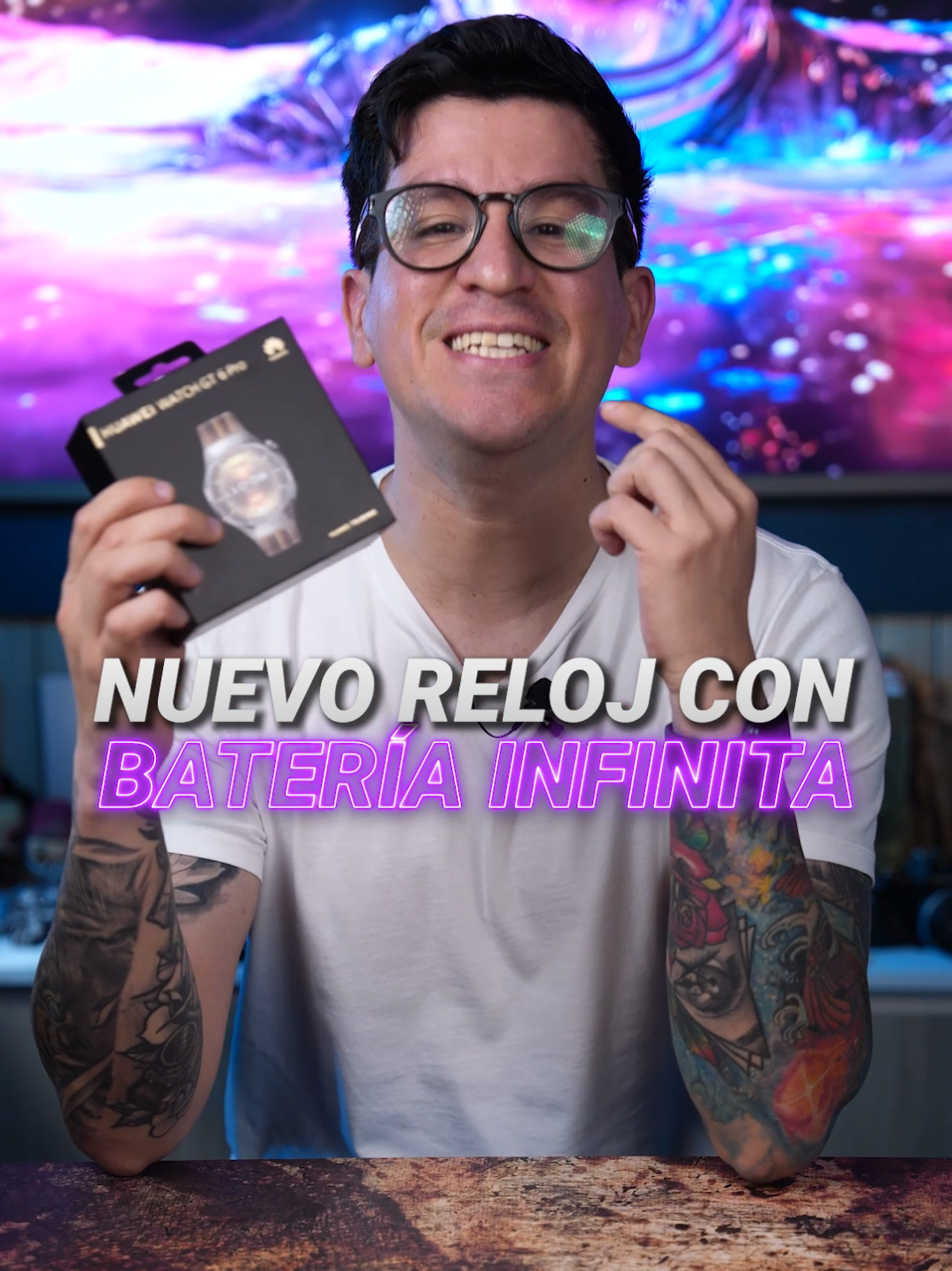 ⌚🔥 Este reloj se hizo viral por su batería casi infinita ⚡️ El Huawei Watch GT6 Pro llega con funciones brutales: electrocardiogramas, rigidez arterial, detección de caídas y una pantalla de 3000 nits 🤯 Pero lo más bestia… su batería: ¡hasta 21 días sin cargar! 🔋 ¿Será el smartwatch definitivo? 👀 #HuaweiWatchGT6Pro #Smartwatch #Huawei #Gadgets #tecnología 