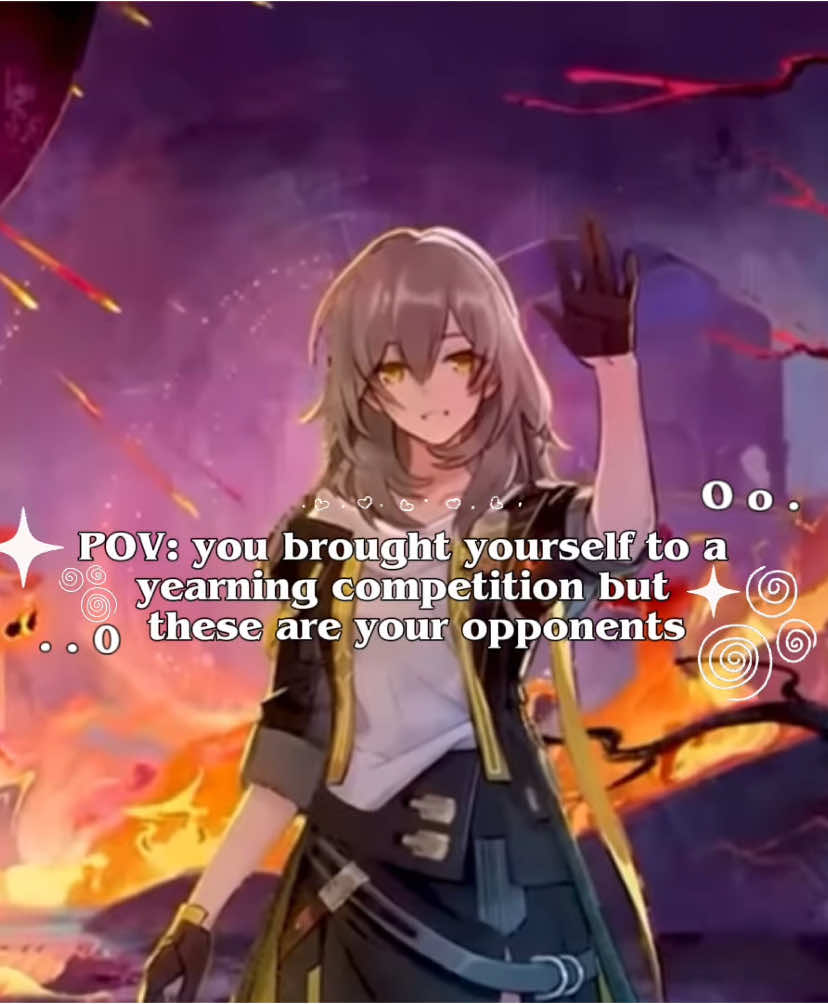 They aint leaving till they see the trailblazer 💔💔 #HonkaiStarRail #hsrtrailer #fyp #danstelle #dancae #starch #phainon #hsr 