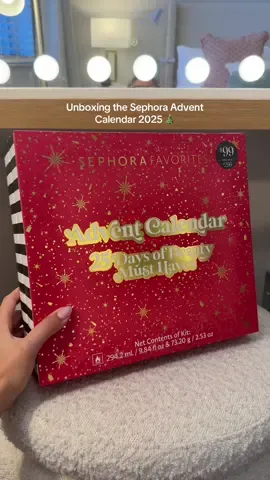 Let’s unbox the @sephora Advent Calendar for 2025 💘 #beautyadventcalendar #sephoraadventcalendar2025 #sephorafavorites #adventcalendar #BeautyTok 