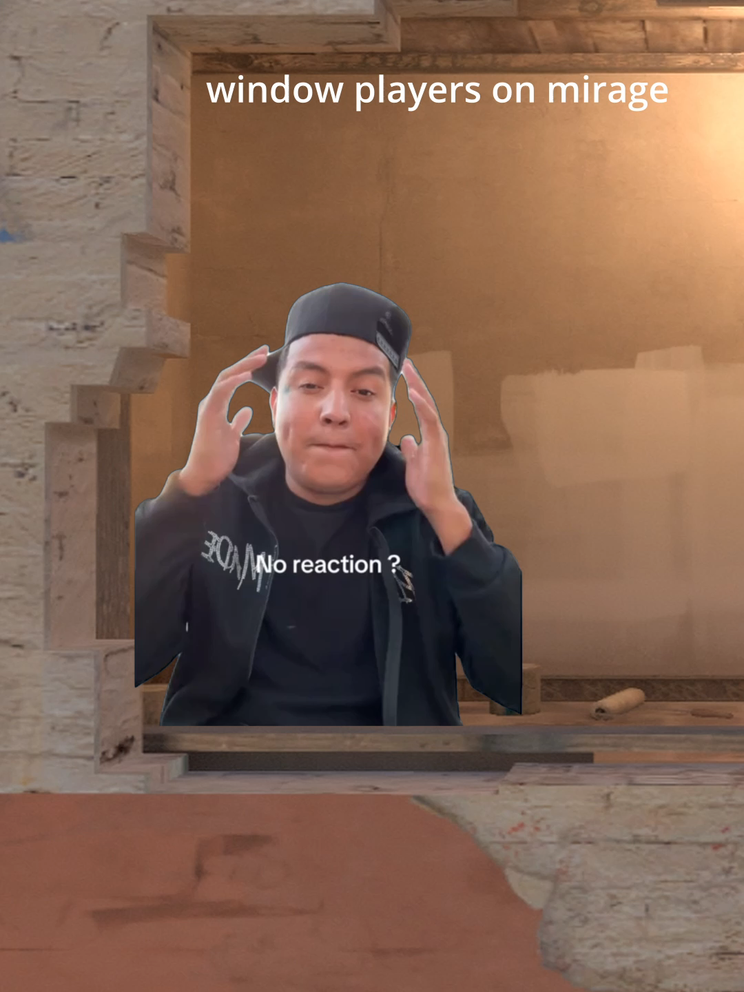 no reaction? #cs2 #counterstrike #csgo #fyp #meme #edit