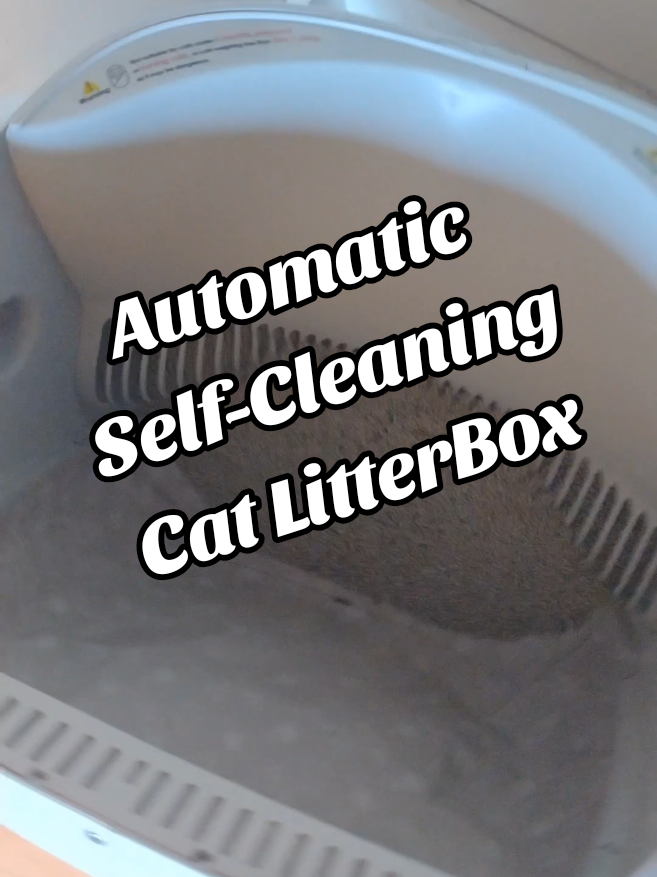 Automatic Self-Cleaning Cat LitterBox  #tiktokshoprestock #selfcleaninglitterbox #automaticlitterbox #cat 