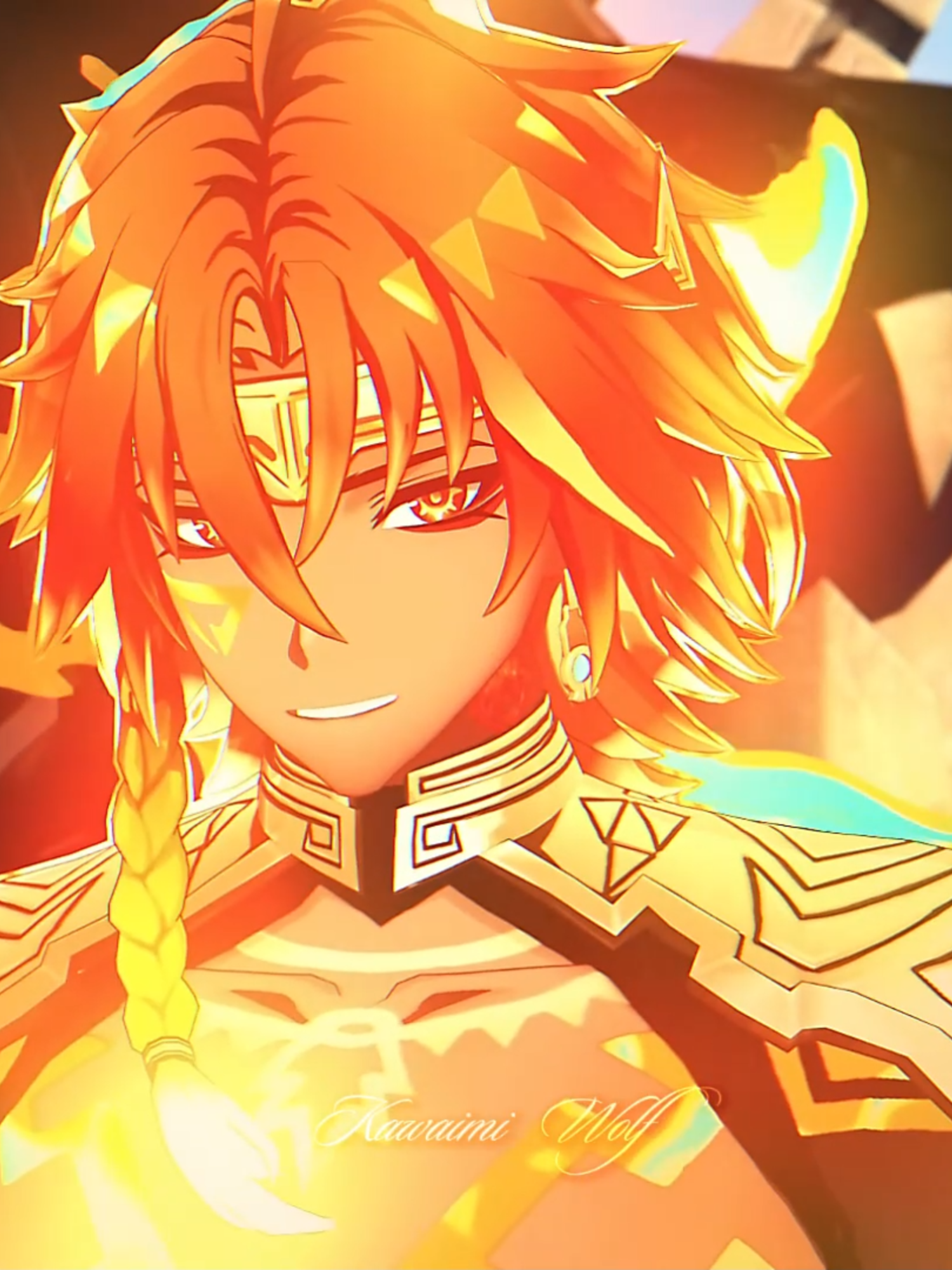 I need this Pyro Archon... ❤️‍🔥 #hoyofair #genshin #xbalanque #edit
