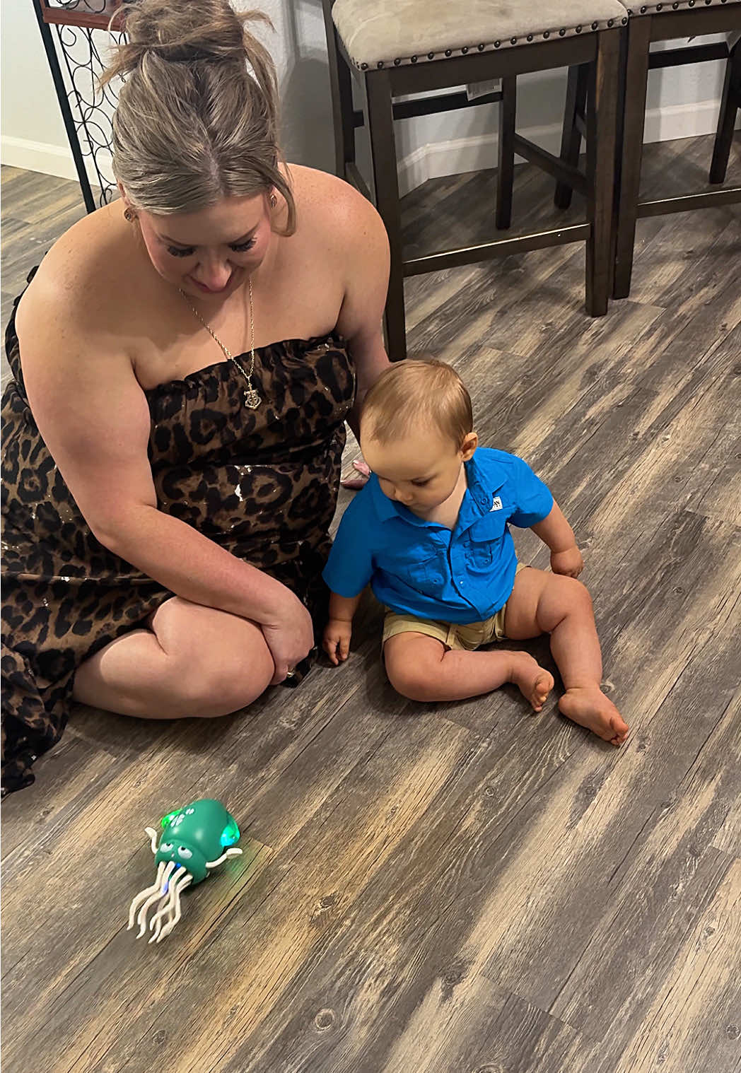 Dancing Octopus is the coolest gift for babies! It has object avoidance and USB charging. Can help babies develop motor skills, coordination and sensory awareness!! He loved his birthday gift! 