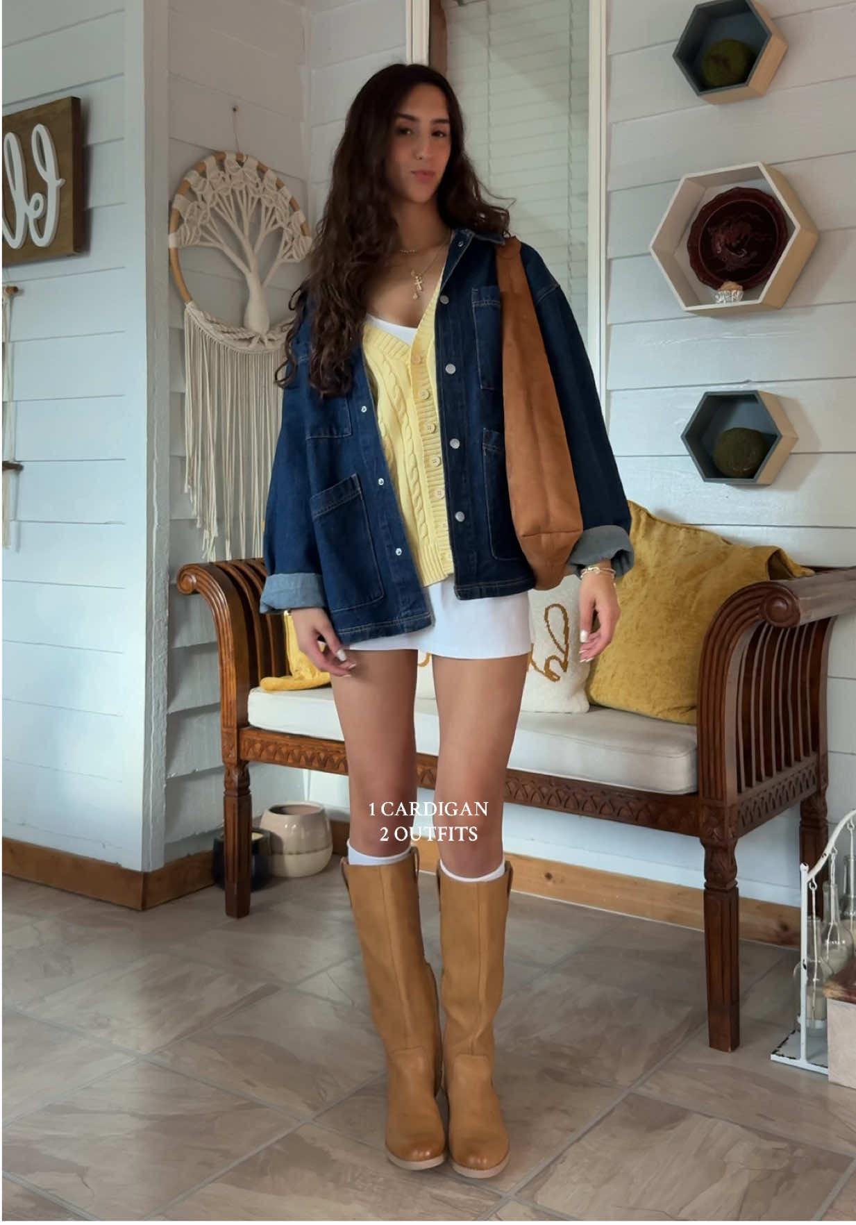Love these outfits💗 #ediktedcardigan #fallfashion #outfitinspo #yellowcardigan #fallfashion 