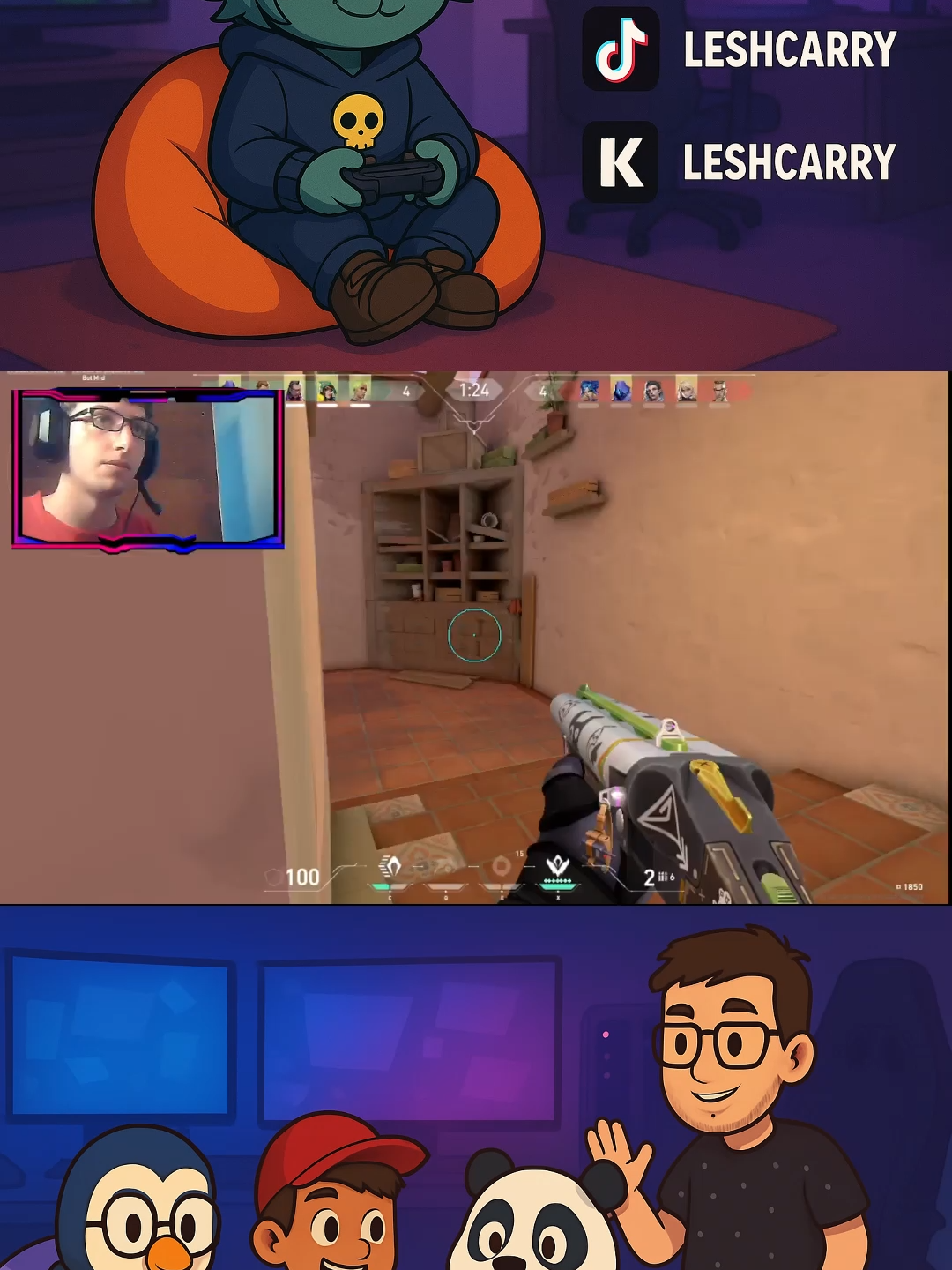 Esta jugada salvo la partida!...#directo #risas😂😂😂 #humortiktok #kickclips #risas #clips #streamer #kick #portiere #Valorant #SHOTER #CALLS #risastiktok