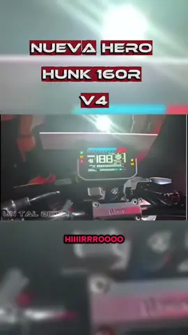 Que opinas de sus actualizaciones ‼️Hero Hunk 160|R v4 2026✅ #fyp #biker #motorcycle #consejos #videosdemotos 