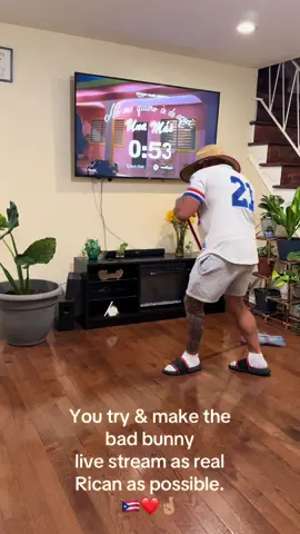 Getting ready for the bad bunny live stream 🇵🇷🤞🏽.   . #BadBunny #LiveStream #PrimeVideo #PuertoRico #🇵🇷 