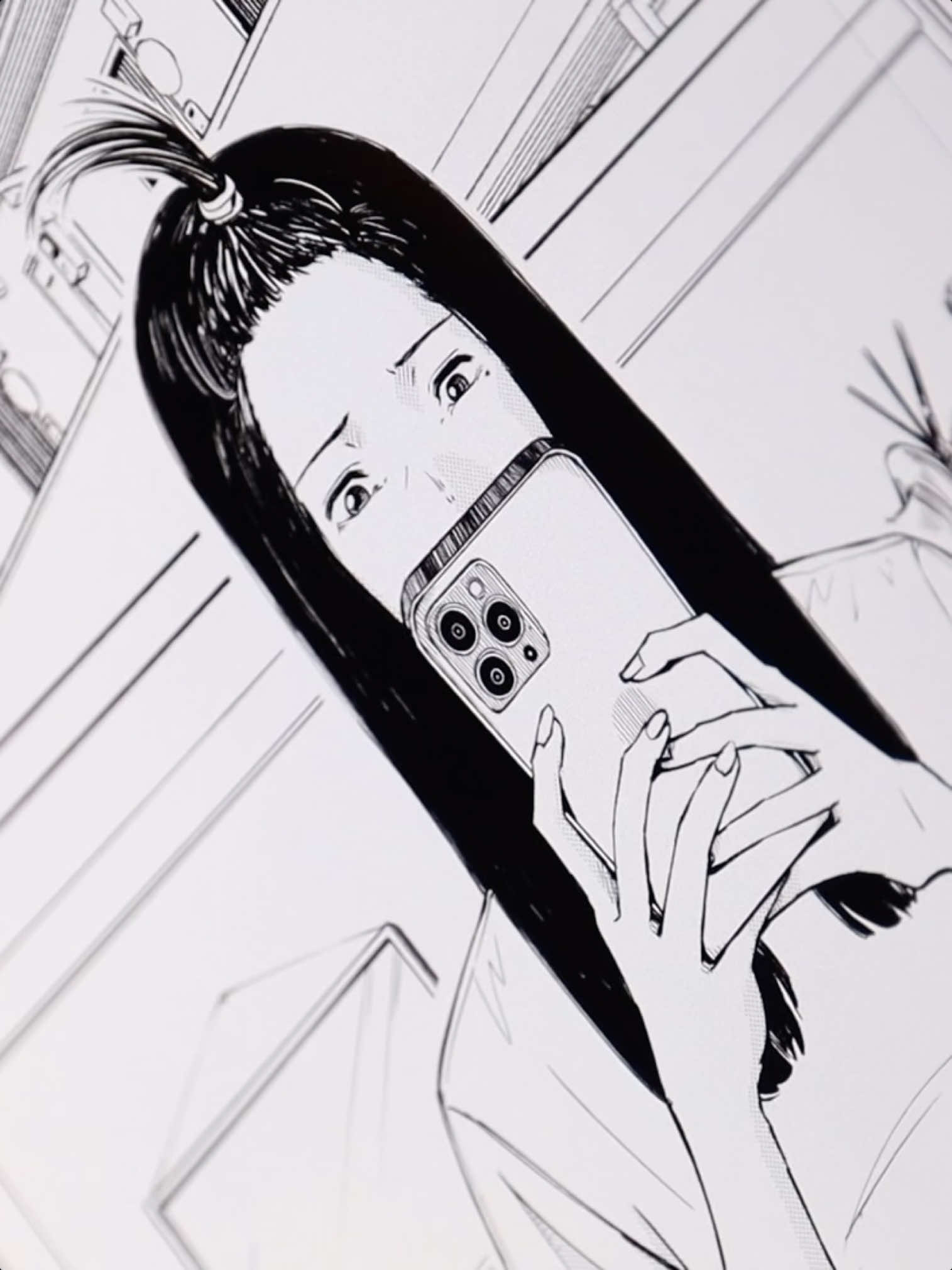 Still drawing, one step at a time. 今日もコツコツ描いてます。 #asmr #manga #drawing #relax 