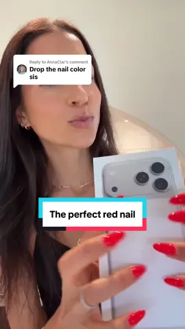 Replying to @AnnaClar @dndgel Ferrari red!! #rednailtheory #rednails #nails 