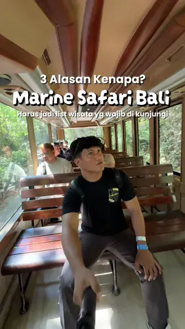 3 Alasan kenapa kalian wajib main ke @Marine Safari Bali kalau lagi liburan ke Bali.  #balisafari #marinesafari #marinesafaribali #varunashowbali🧜‍♀️ 