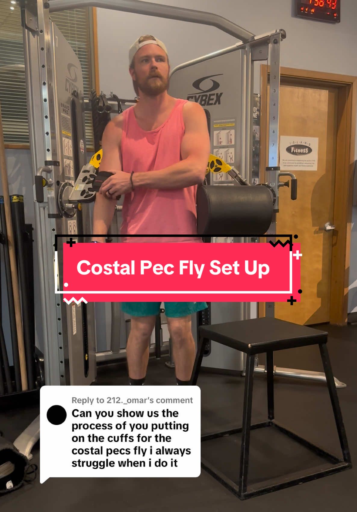 Replying to @212._omar I use some D handles to let them hang a little further and try to get the length just right. Lemme know if you need any further explanation! #hypertrophy #sbl #GymTok #gym #pecs 
