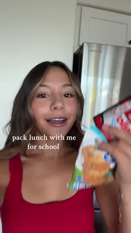 yea i could barely eat any of it it was too much #fyp #packwithme #schoollunch #lunch #foryoupage
