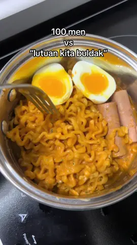weekends are for buldak 🙂‍↔️😏 #buldakramen #koreannoodles #Foodie #fyp #asmr 