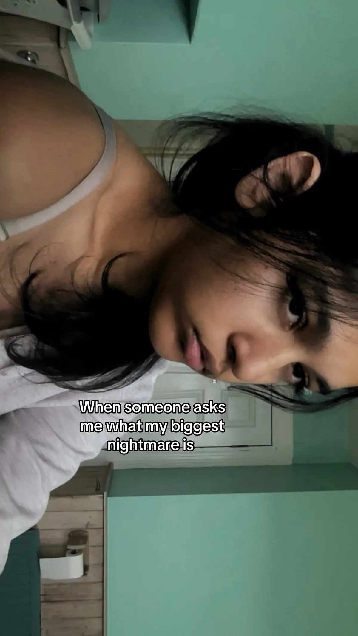 I never wanna go back to a ward.