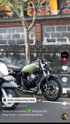 When yaa? 🙄 #rxking #rxkingstylekodya #rxking135cc #rxkingbali 