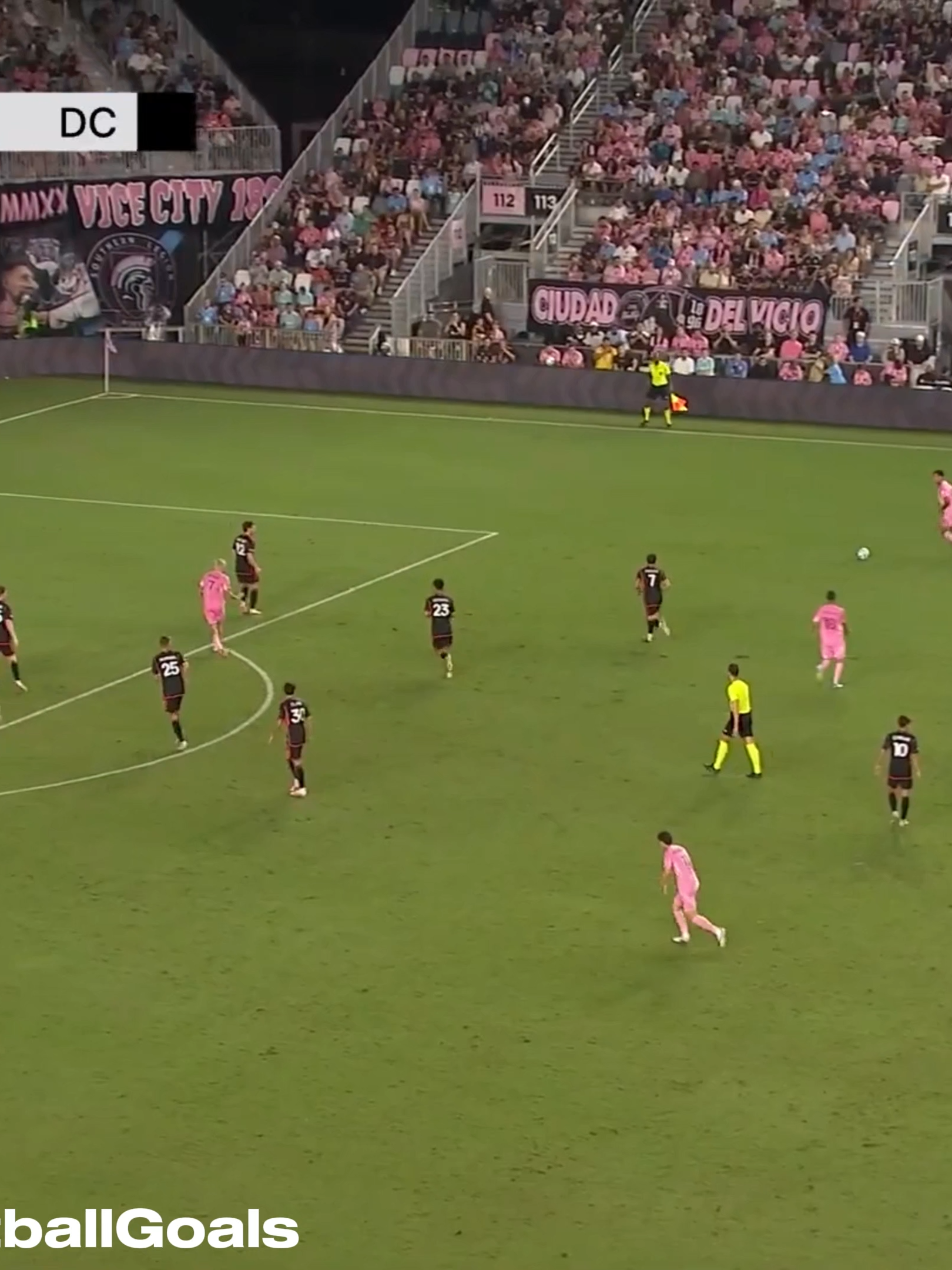 هدفي ميسي اليوم ضد دي سي يونايتد  Messi Goals Against DC United Today #football #messi #barca #intermiami#fyp