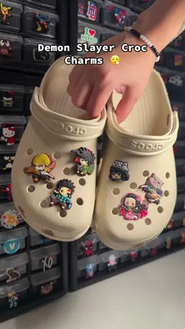 A must have 🫡 link in bio! #demonslayer #anime #crocs #jibbitz #croccharms 