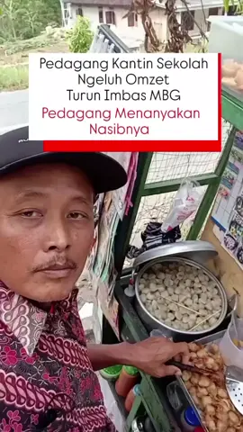 Program Makan Bergizi Gratis (MBG) telah bergulir selama sepekan. Pedagang di sekolah mulai mengeluhkan penurunan omzet serta nasib kedepanya. Pedagang berharap program MBG ini bisa memberikan solusi juga untuk pedagang sekolah. Sebab, hasil jualan di dipakainya untuk kehidupan sehari-hari.