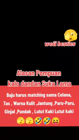 Seperti itulah pompuan oiii🤣 janji hPpY oiii. JOm ☕☕  santai weekly Sunday 🤗🤗  #Isha🎀 🩷  #sekadarhiburan  #fypシ゚viral🖤video  #fypシ゚viral🖤 