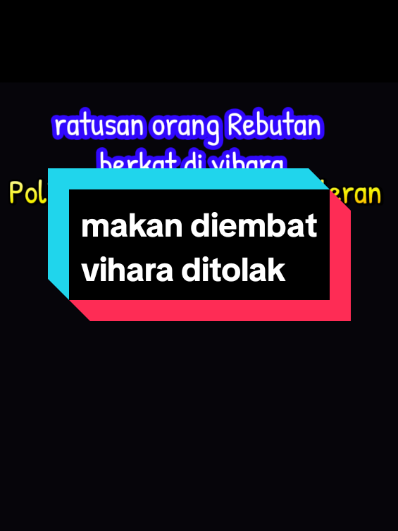 #vihara #agama polisi dan menteri agama takut tak berdaya terhadap kelompok intoleran mengatasnamakan agama kah???? #fyp 