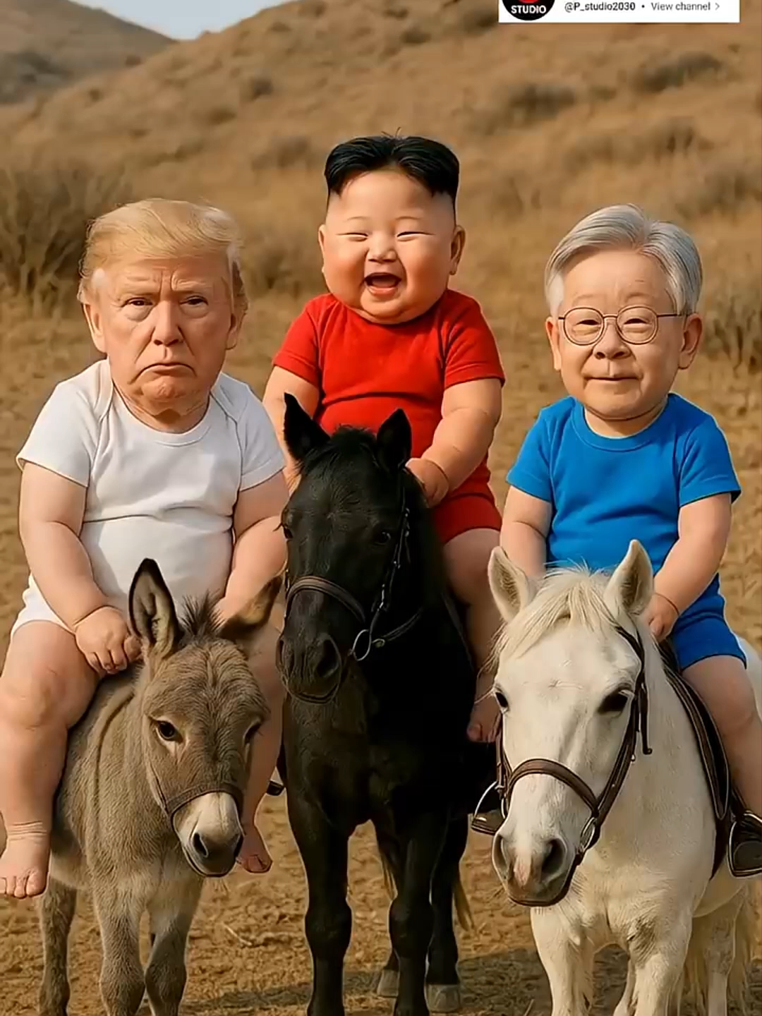 Just the end 😃 Kim Jong Un and Lee Jae-myung vs Trump 😃#foryoupage❤️❤️ #fortniteclips #followers➕ #reposting